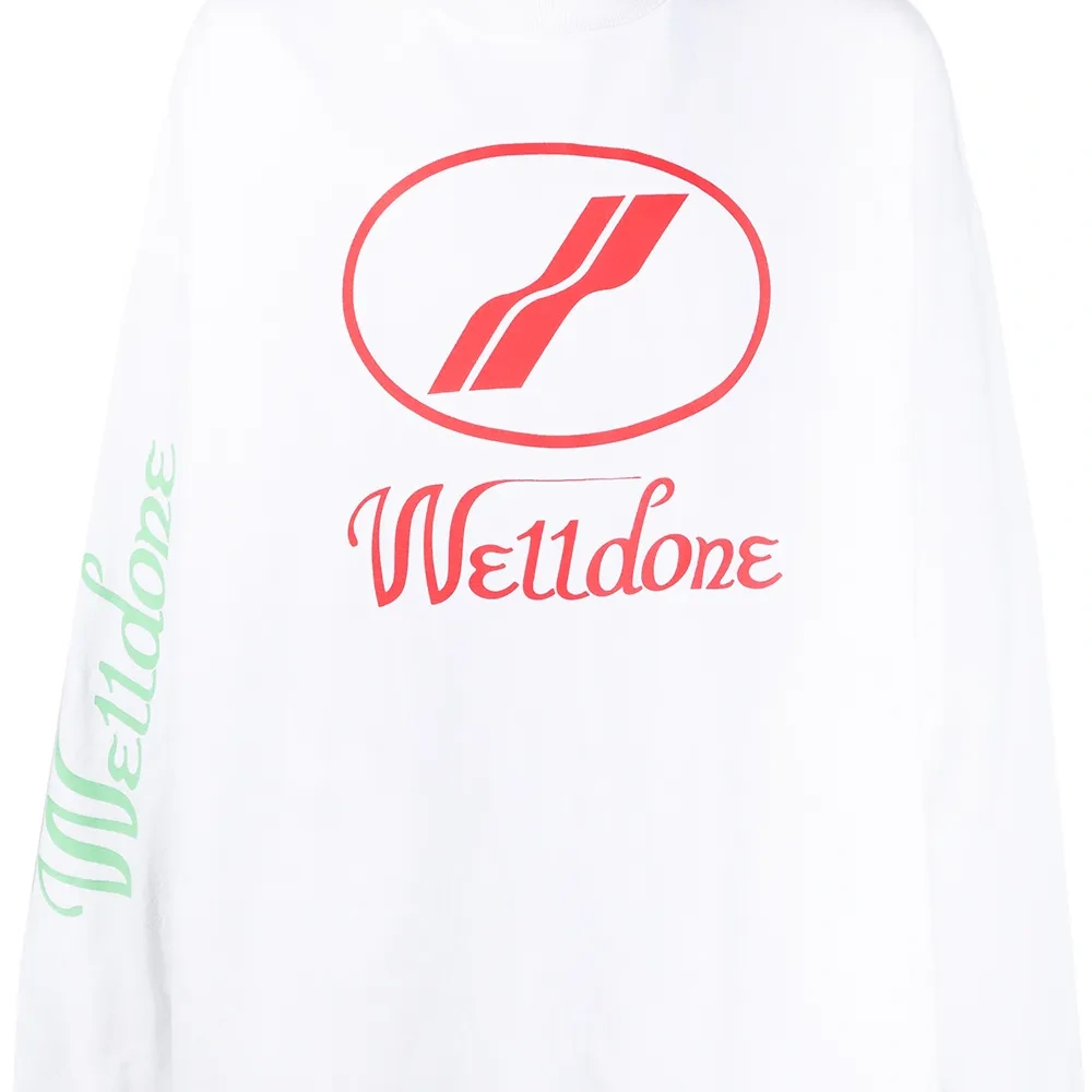 Футболка с длинными рукавами и логотипом