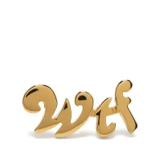 Серьга-гвоздик WTF