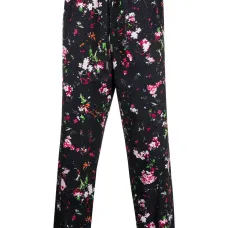 Брюки с цветочным принтом