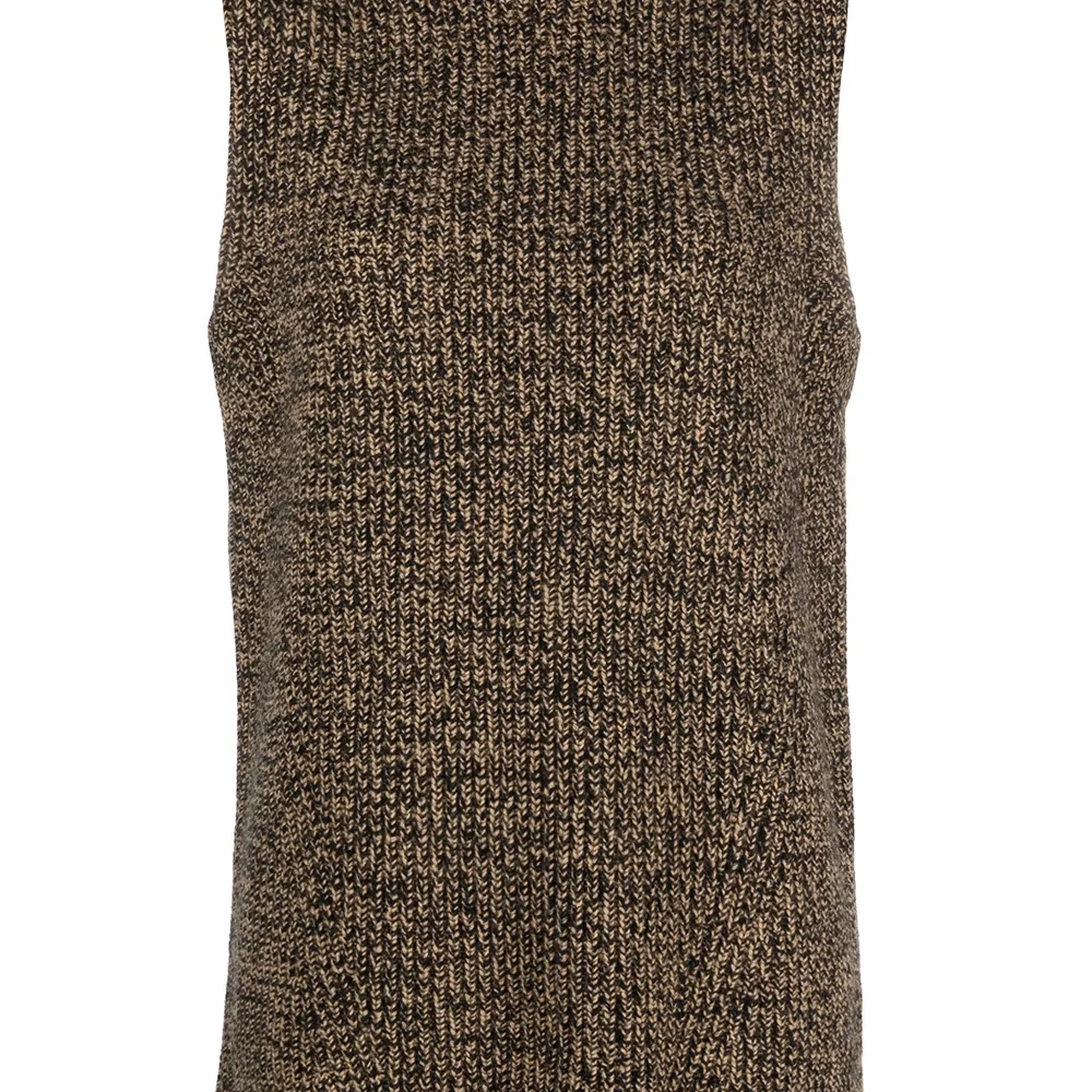 Джемпер без рукавов с воротником-стойкой Джемпер без рукавов с воротником-стойкой