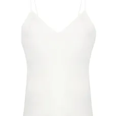 Топ на бретелях с V-образным вырезом