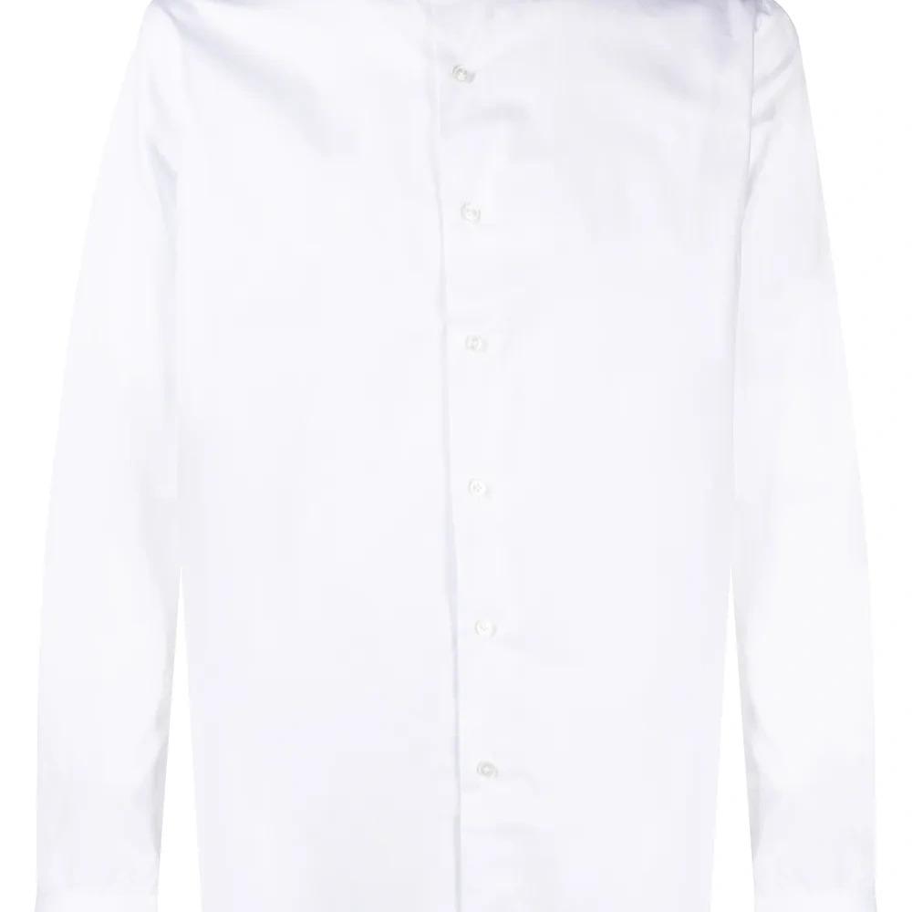 Рубашка с косым воротником