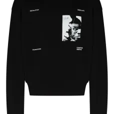 толстовка с графичным принтом