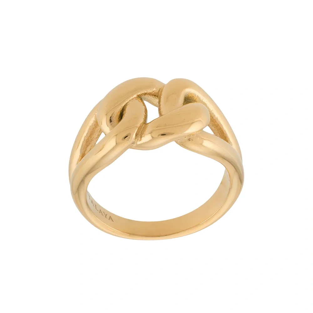 Кольцо с перекрученной деталью