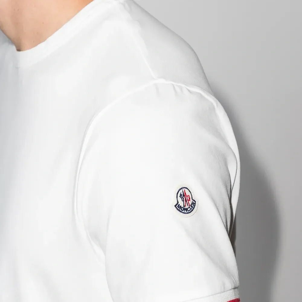 Футболка с короткими рукавами и нашивкой-логотипом