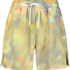 Спортивные шорты с принтом тай-дай