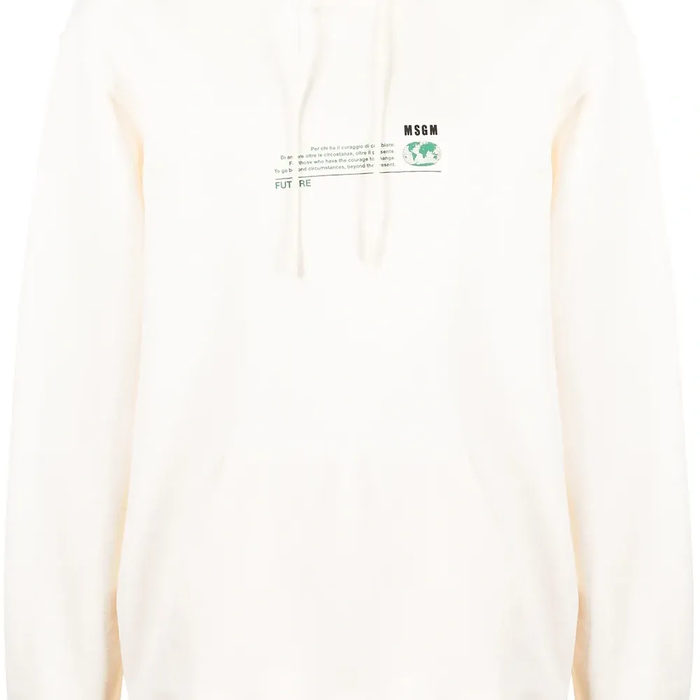 худи с принтом Fantastic Green Future