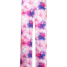 Брюки с цветочным принтом