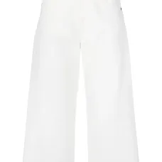 укороченные джинсы с логотипом