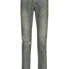 Джинсы с эффектом потертости