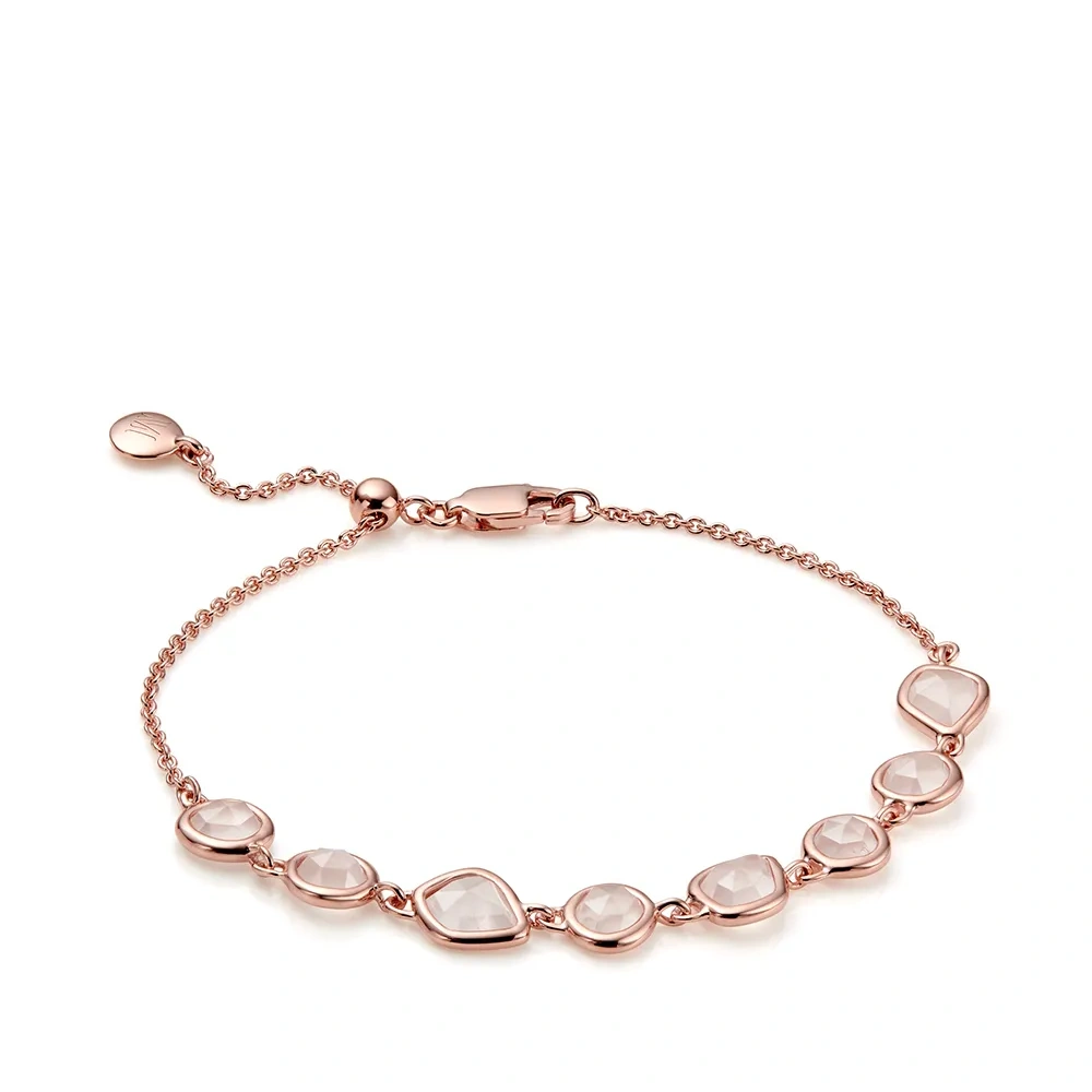 Браслет Siren Mini Nugget Cluster из розового золота