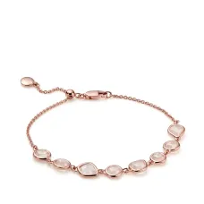 Браслет Siren Mini Nugget Cluster из розового золота