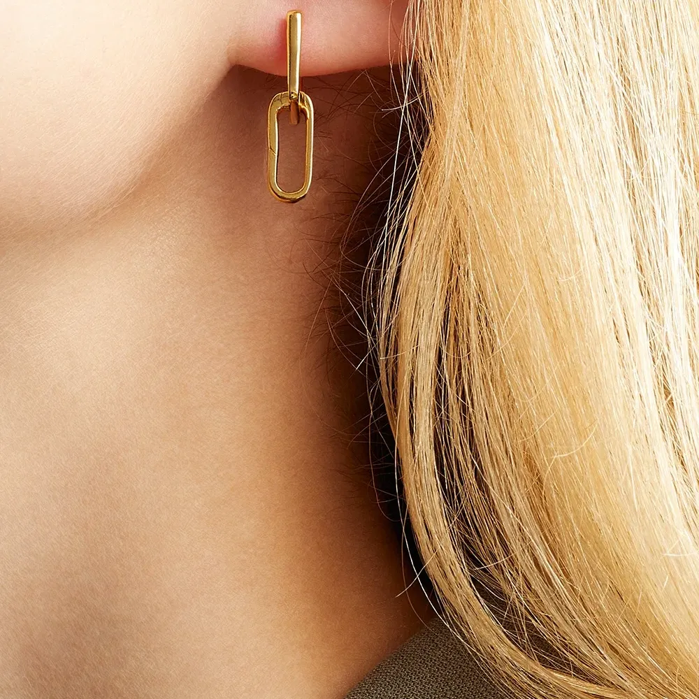 Позолоченные серьги Alta Capture Charm