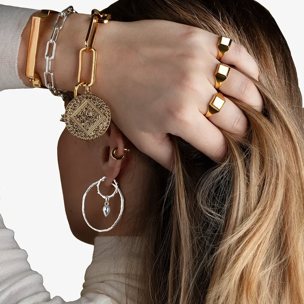 Серьги-кольца Siren Muse