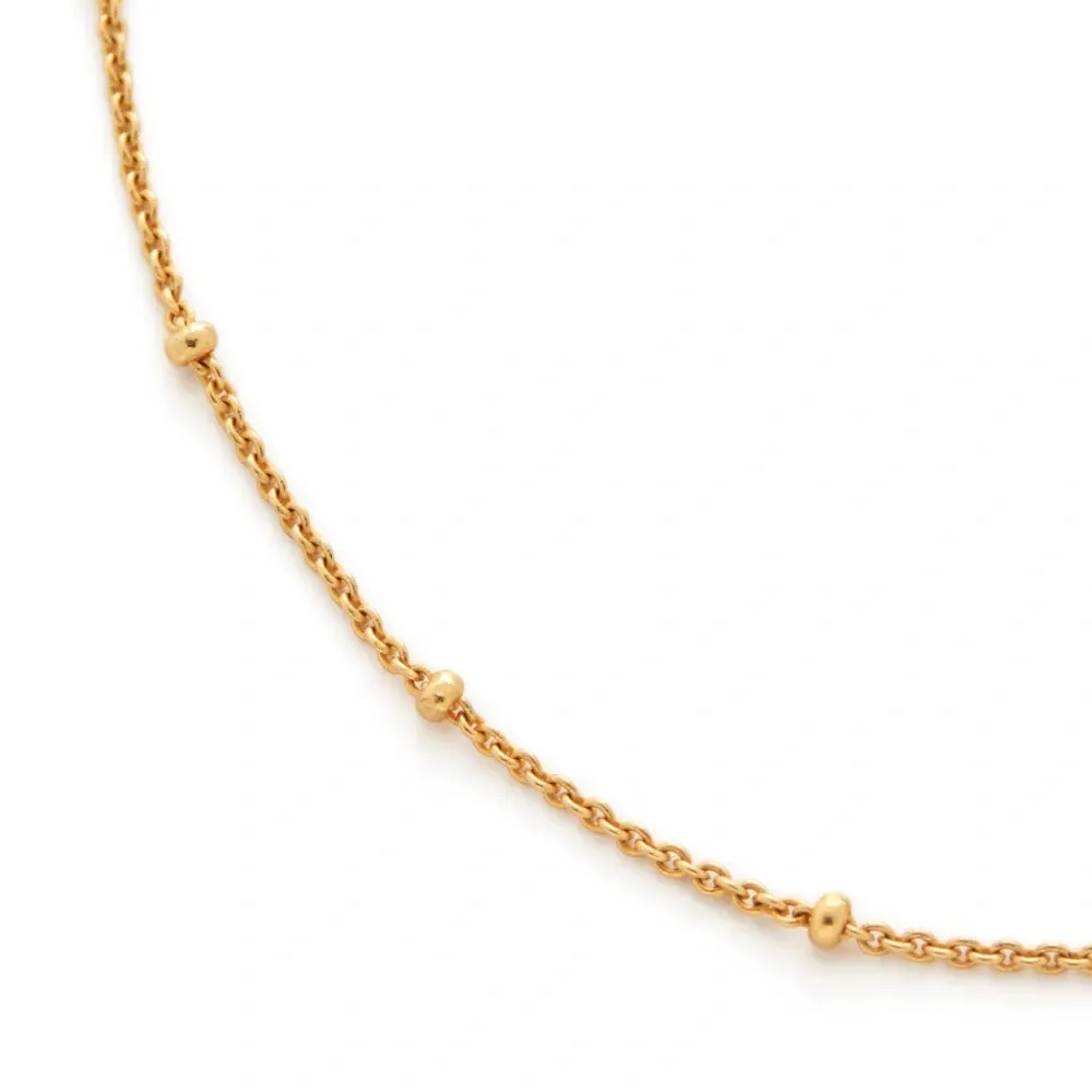 Позолоченное колье