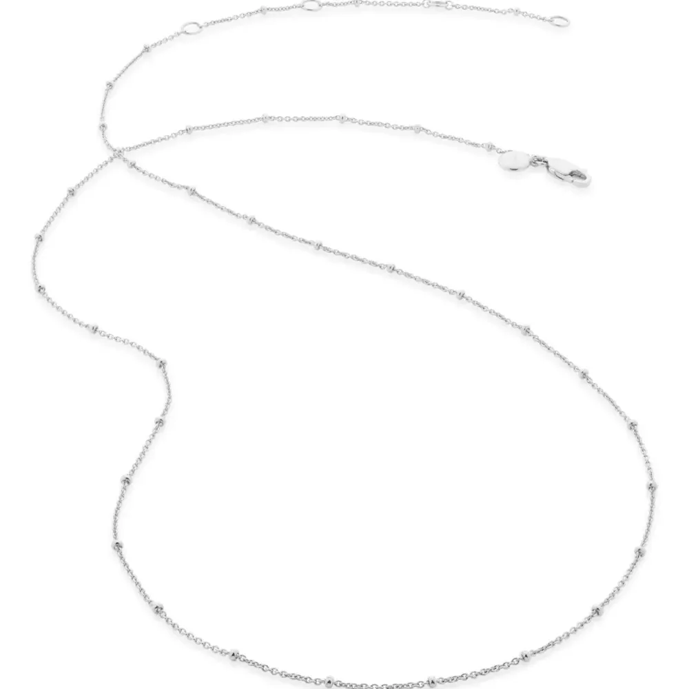 Колье из переработанного серебра