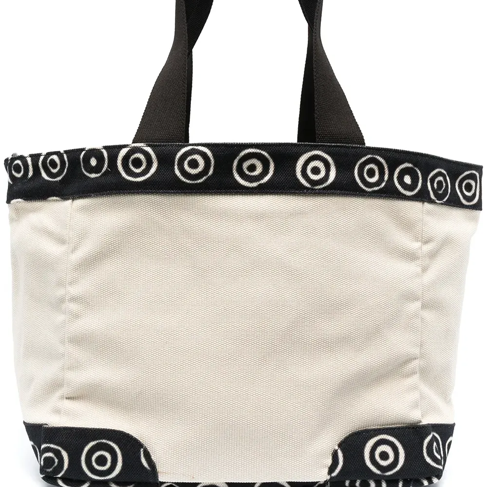 Сумка-тоут с контрастной окантовкой