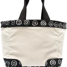 Сумка-тоут с контрастной окантовкой