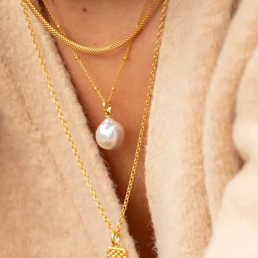 Подвеска Nura с барочным жемчугом