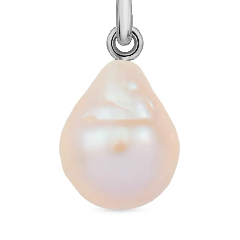 Подвеска Nura из переработанного серебра с барочным жемчугом