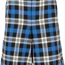 Клетчатые шорты с поясом Клетчатые шорты с поясом