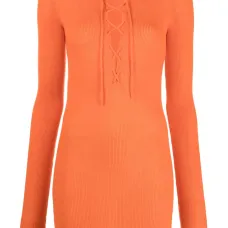 Топ со шнуровкой