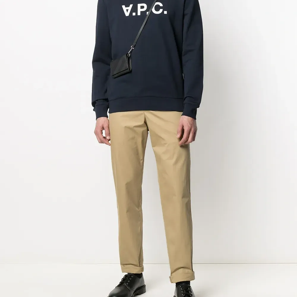 Толстовка с круглым вырезом и логотипом