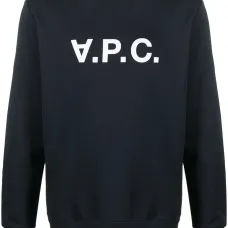 Толстовка с круглым вырезом и логотипом