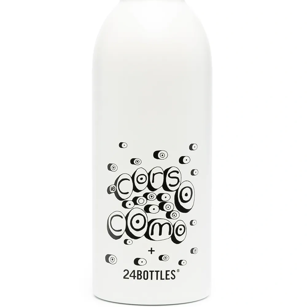 Бутылка для воды с логотипом из коллаборации с 24Bottles