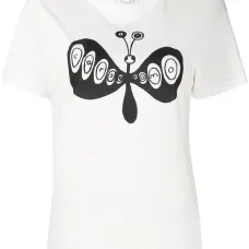 Футболка с короткими рукавами и принтом