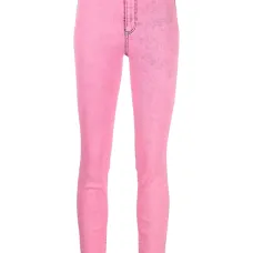 Джеггинсы с завышенной талией