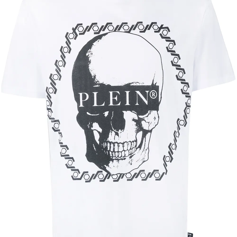 Футболка с круглым вырезом и графичным принтом