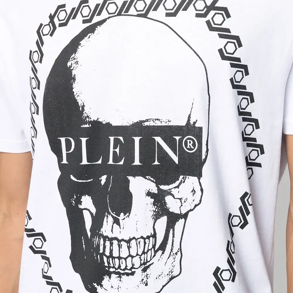 Футболка с круглым вырезом и графичным принтом