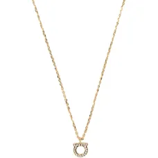 Колье с подвеской Gancini и кристаллами