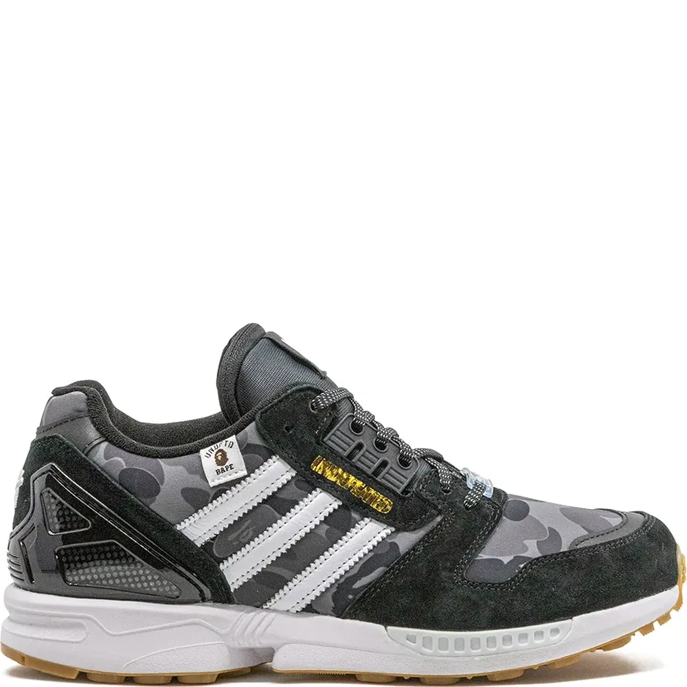 Кроссовки ZX 8000 'BAPE x Undefeated - Black'