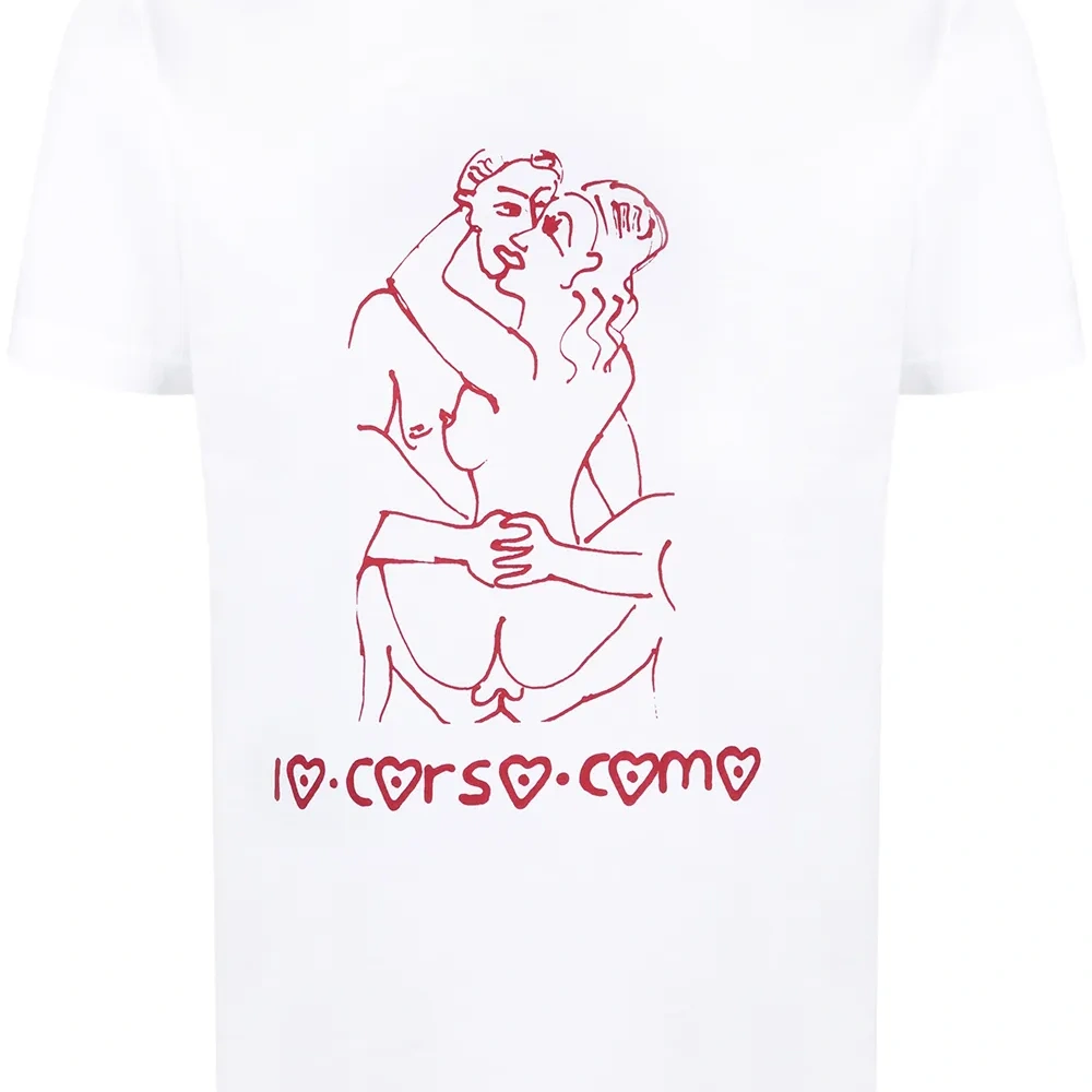 Футболка с короткими рукавами и графичным принтом