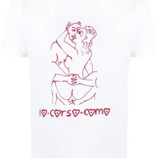 Футболка с короткими рукавами и графичным принтом