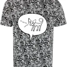 Футболка с короткими рукавами и графичным принтом