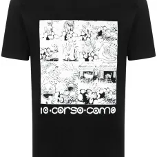 Футболка с короткими рукавами и графичным принтом