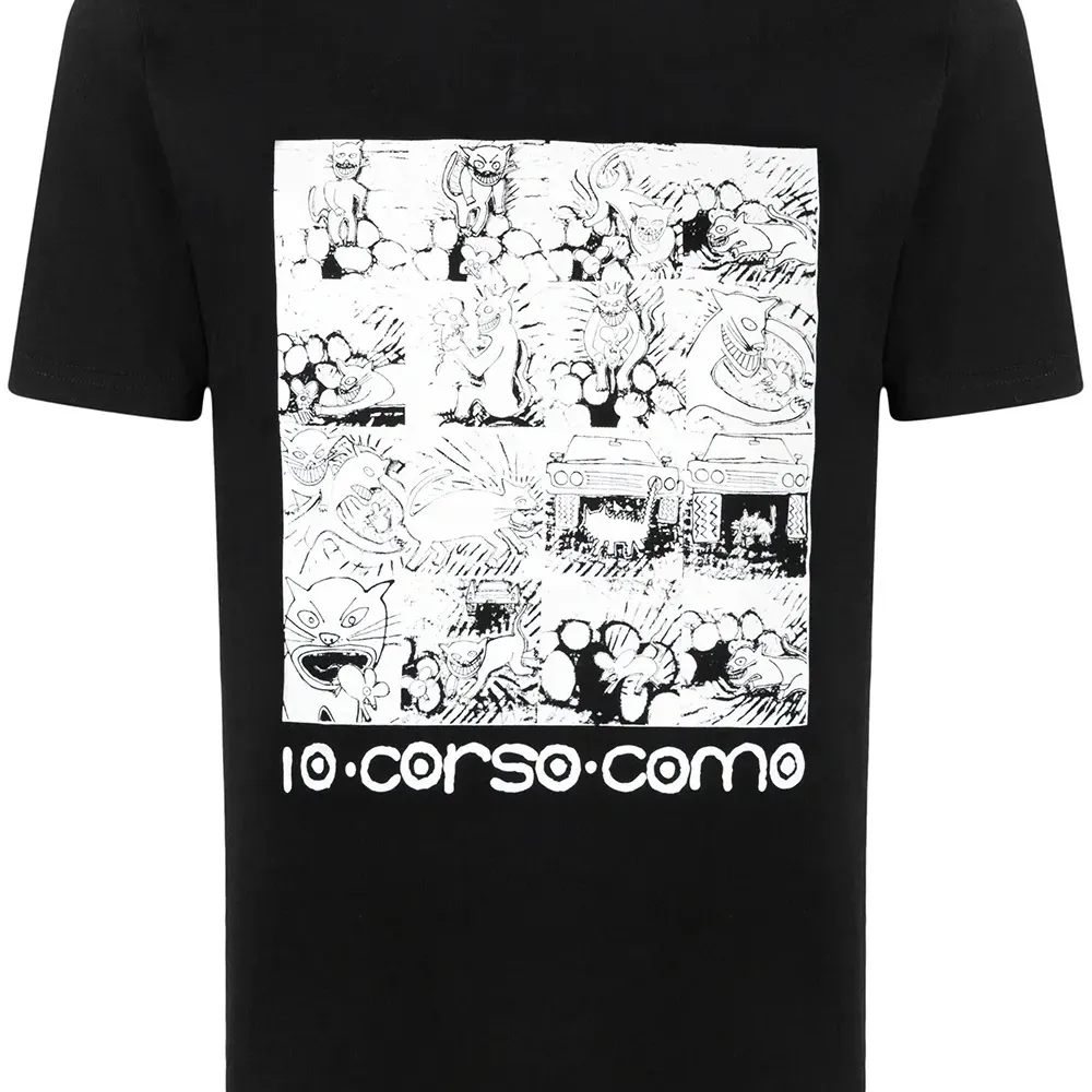 Футболка с короткими рукавами и графичным принтом