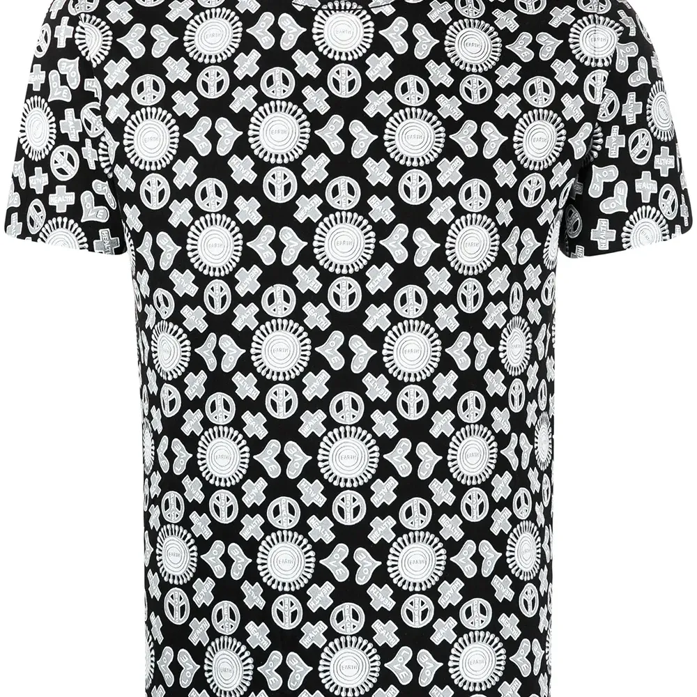 Футболка с короткими рукавами и графичным принтом