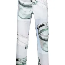 брюки с принтом из коллаборации с Nick Farhi