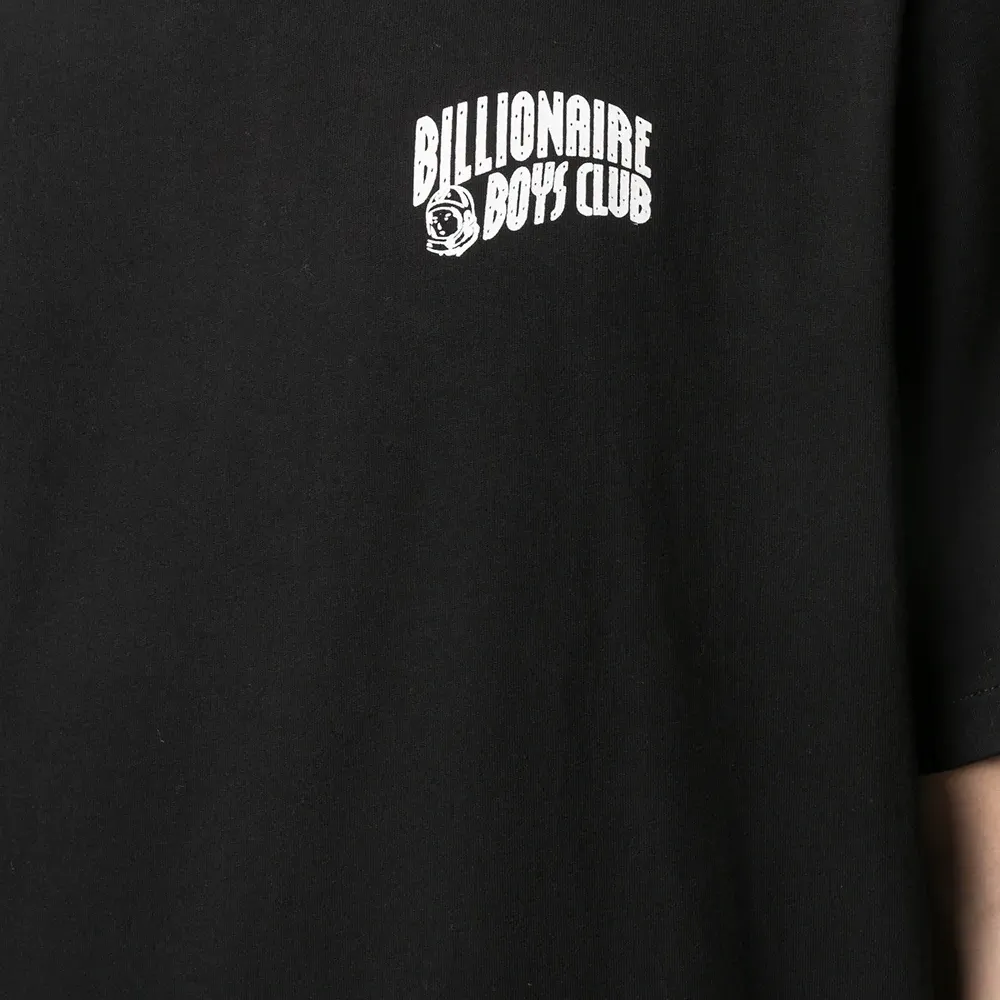 Футболка с круглым вырезом и логотипом