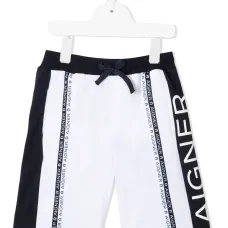 шорты с контрастными полосками и логотипом