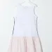 многослойное платье-футболка А-силуэта