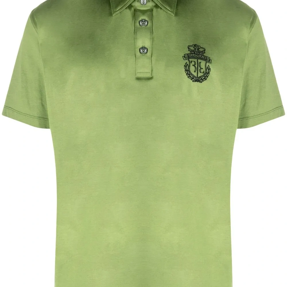 Рубашка поло с вышитым логотипом