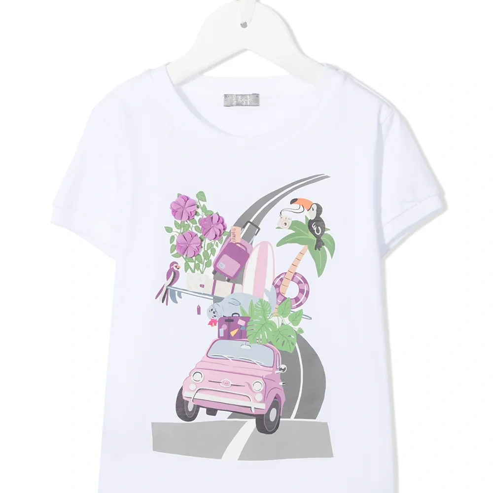 Футболка с принтом