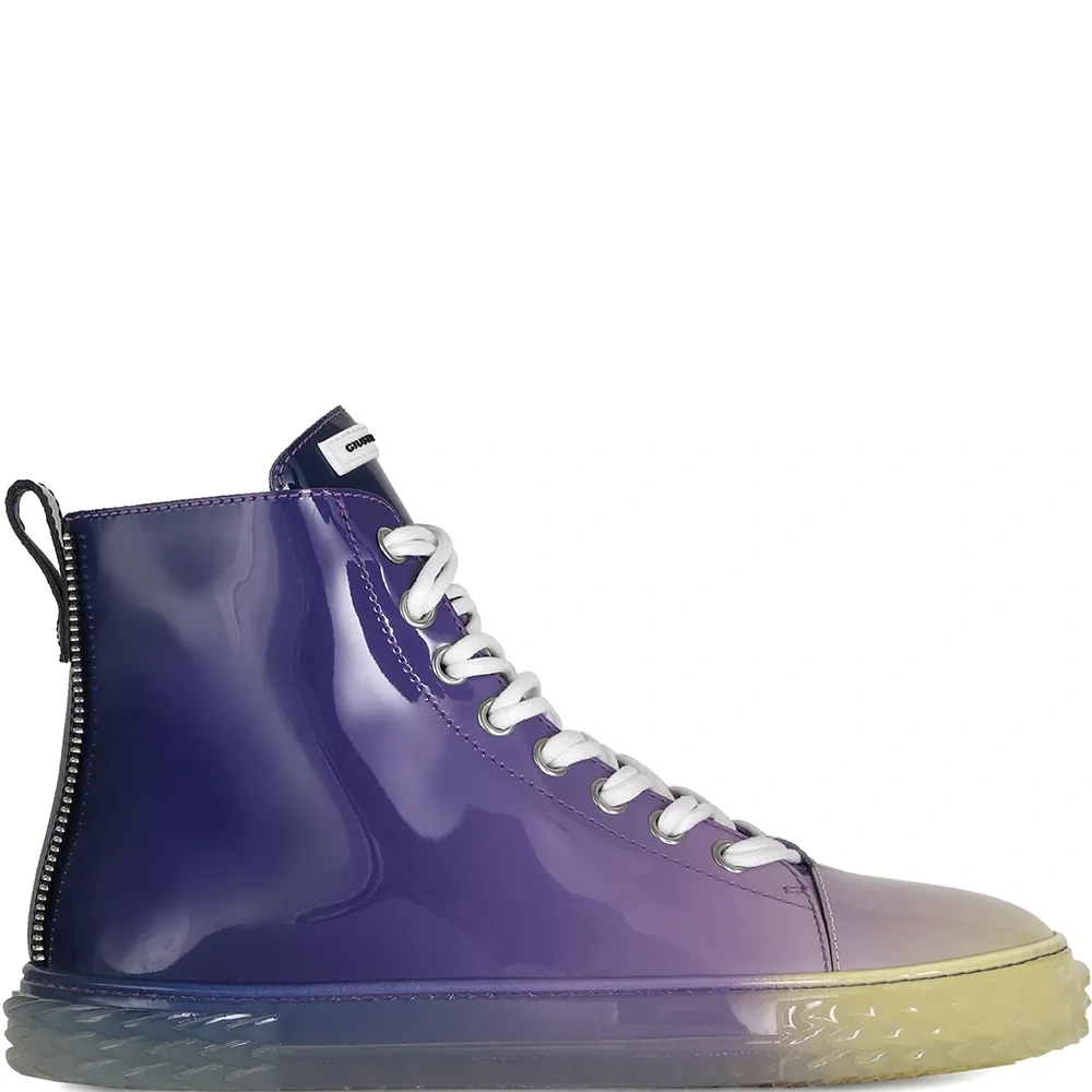 Блестящие кеды с эффектом градиента Блестящие кеды с эффектом градиента