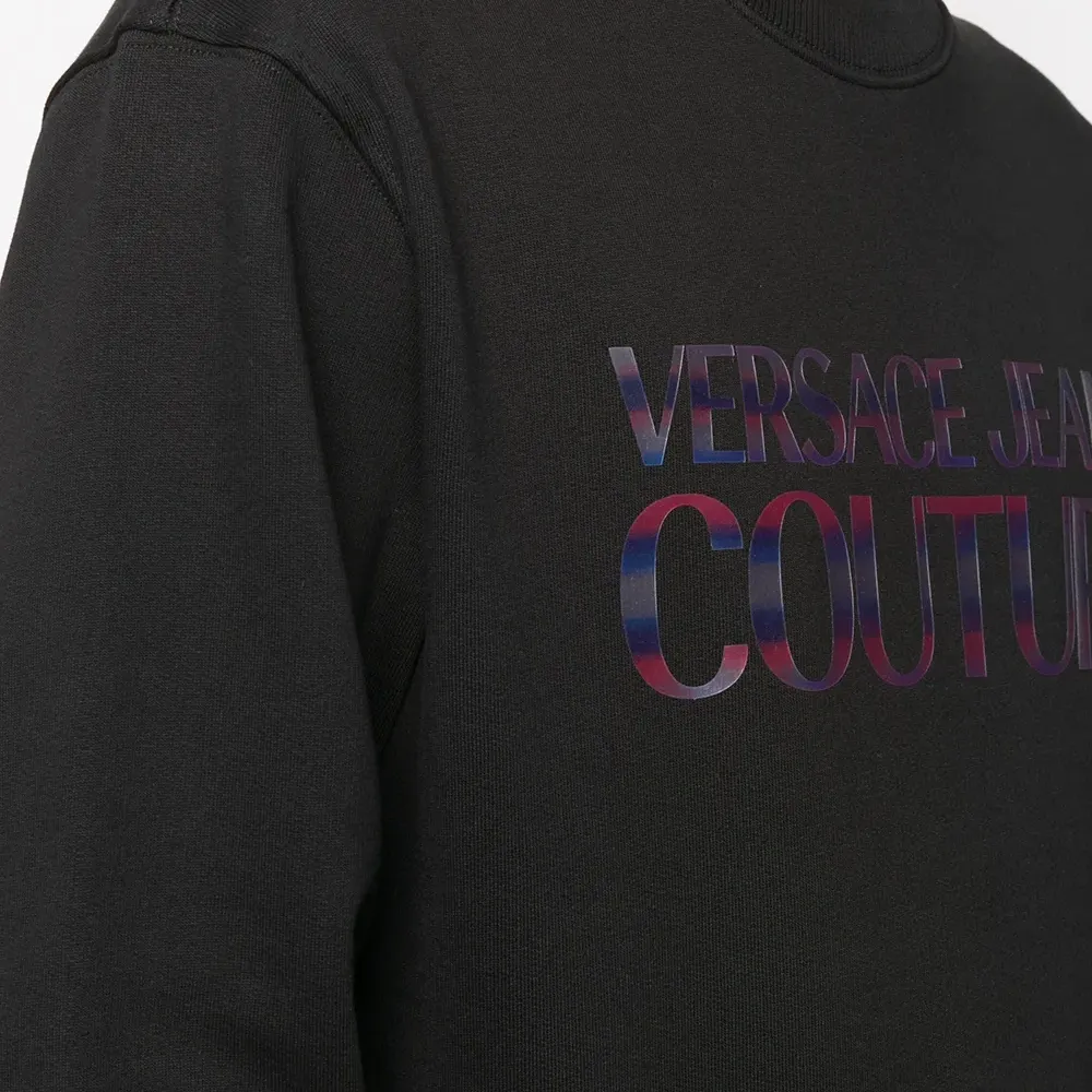 Толстовка с круглым вырезом и логотипом