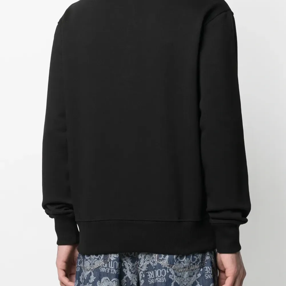 Толстовка с круглым вырезом и логотипом